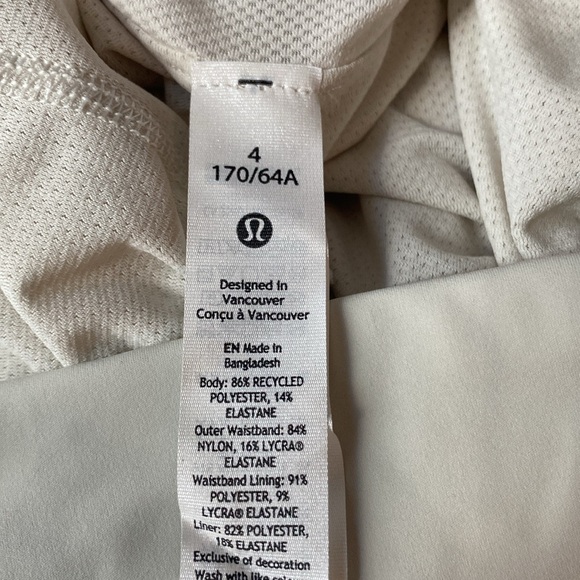 ❤️ Lululemon Fast & Free High-Rise Short 2" *Airflow In-Sense Emboss Size 4 NWT - Picture 5 of 11